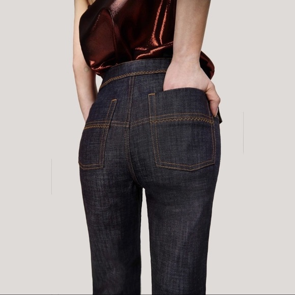 Incredible Ellery high waist denim flares 24 - Picture 9 of 11